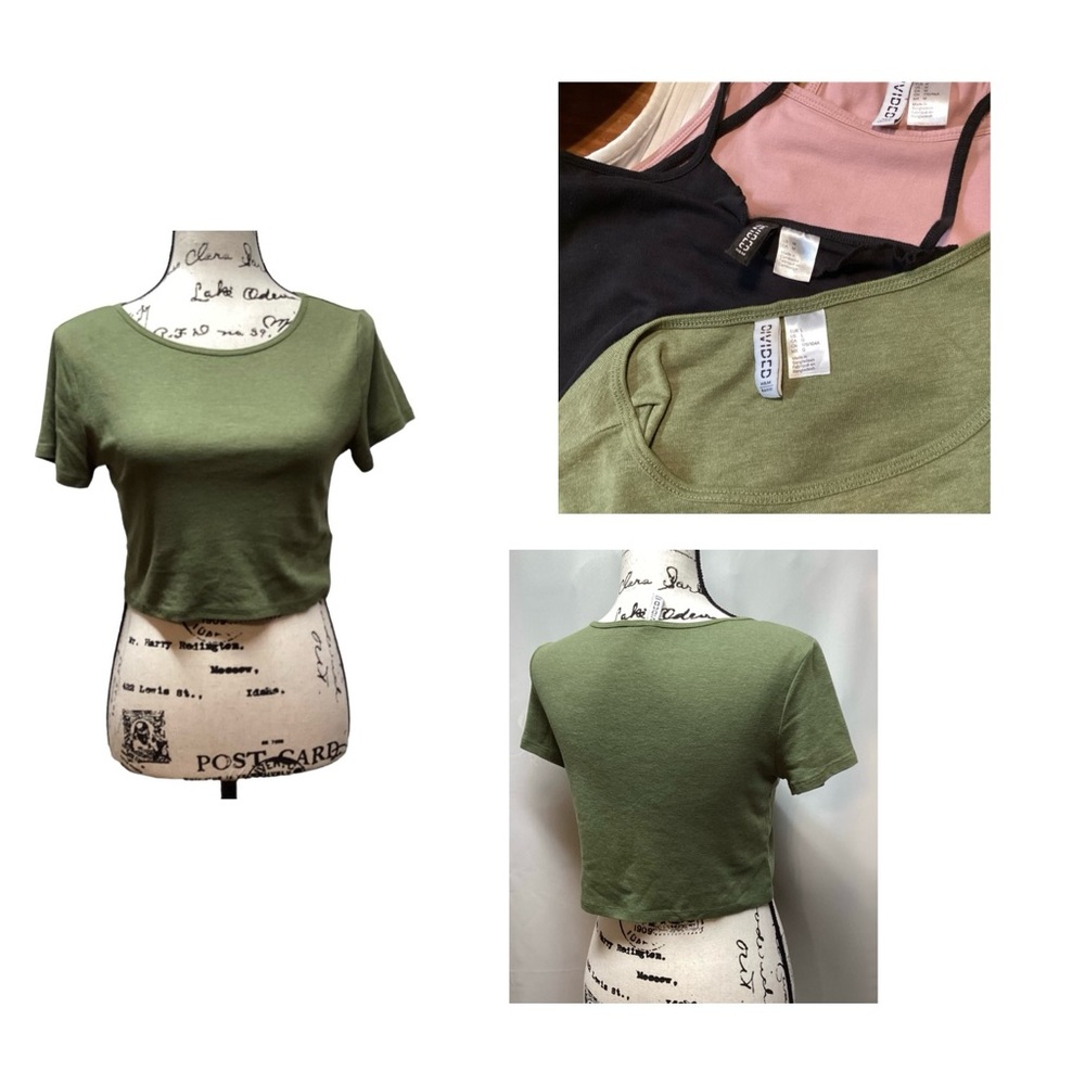 Wet Seal, Divided, SHEIN feminine crop top mixed lot of 7. Size Medium - Picture 11 of 16